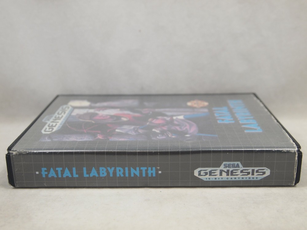 Fatal Labyrinth Case (SEGA Genesis) Authentic BOX ONLY