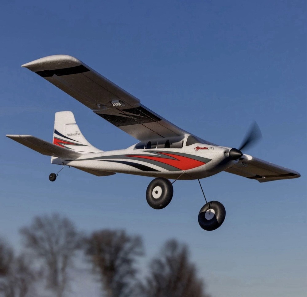 HobbyZone Apprentice STOL S BNF Bind In Fly Basic Electric Airplane HBZ6150