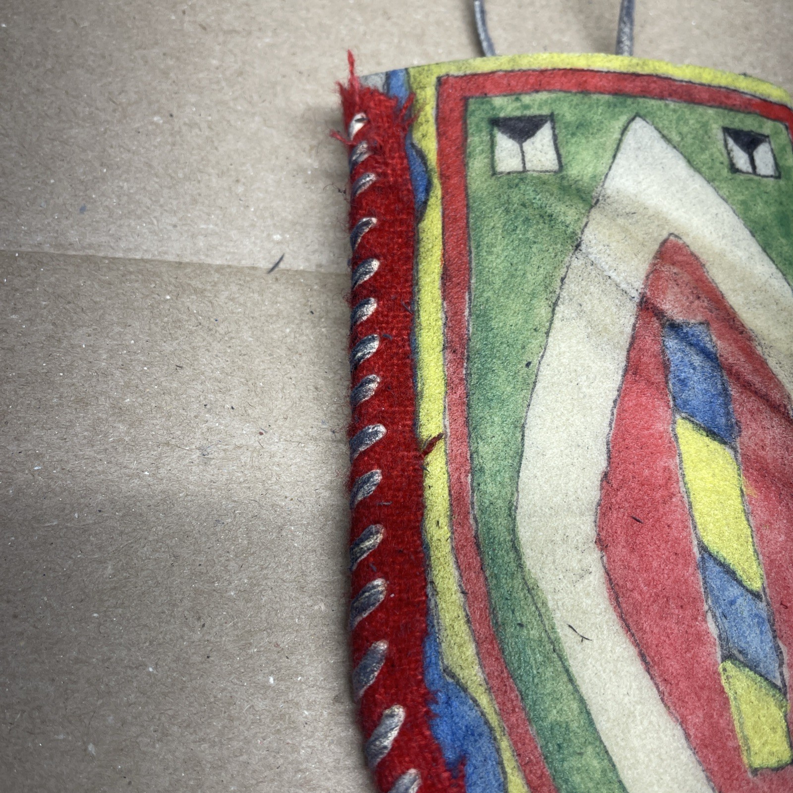 Parfleche Native American Reproduction Knife Sheath