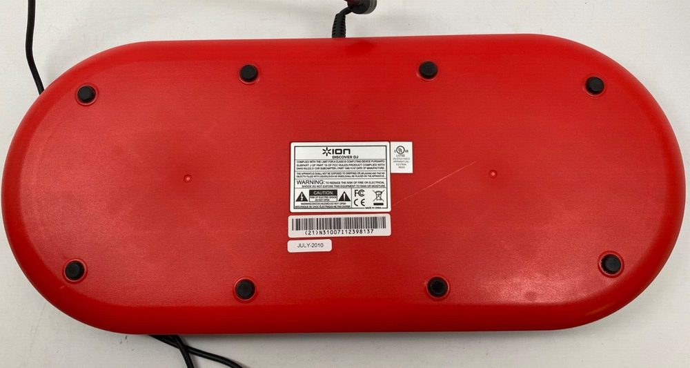 Ion Discover DJ Computer System Dual Turntable USB Controller