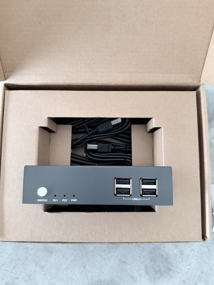 Greathtek USB 2.0 KVM Switch 2 port