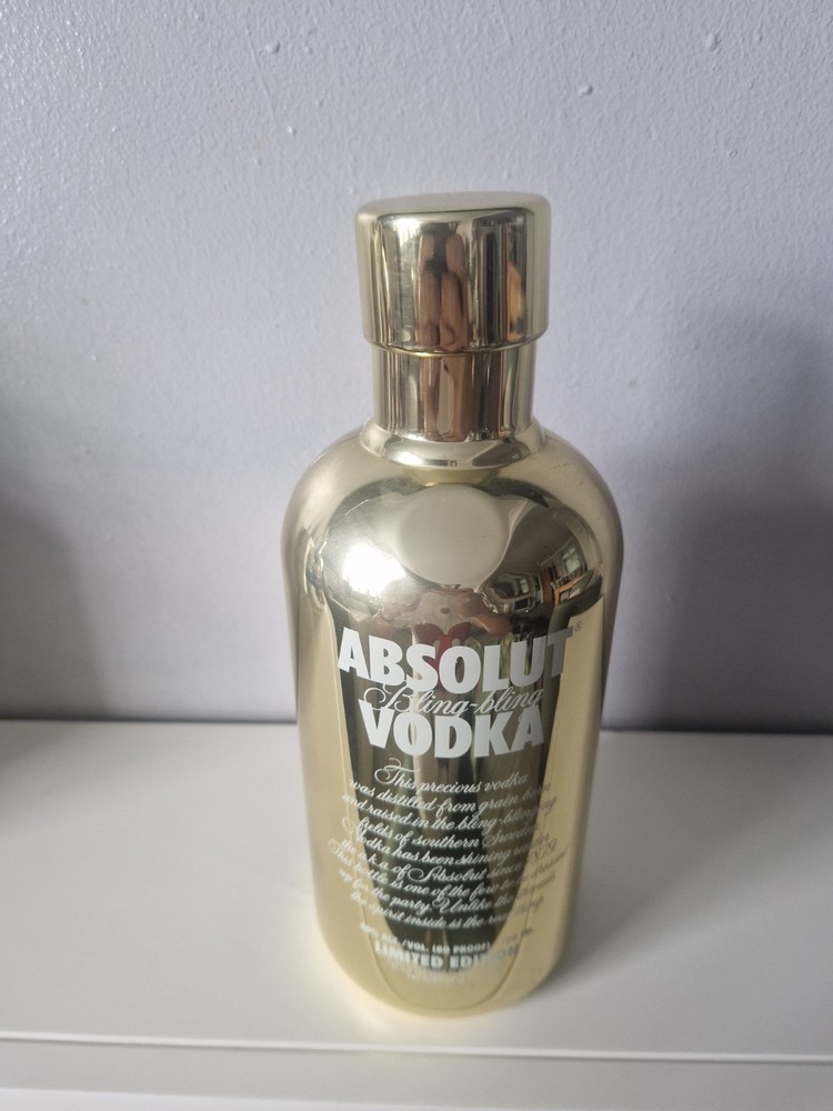 Empty Absolut Bling-Bling Bottle Case 700ml