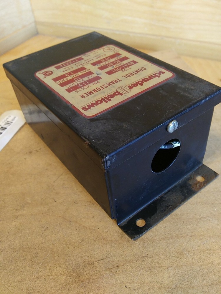 Schrader Bellows B341-001 Control Transformer T12232
