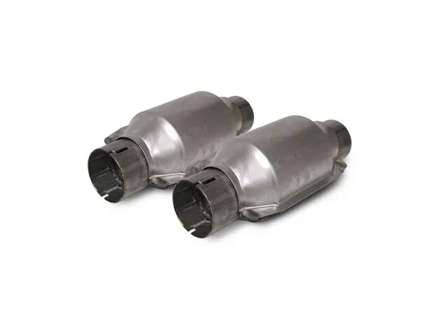 SLP ROUSH High Flow Catalytic Converters Pair cats 96-10 Mustang 4.6 5.0 2.5"