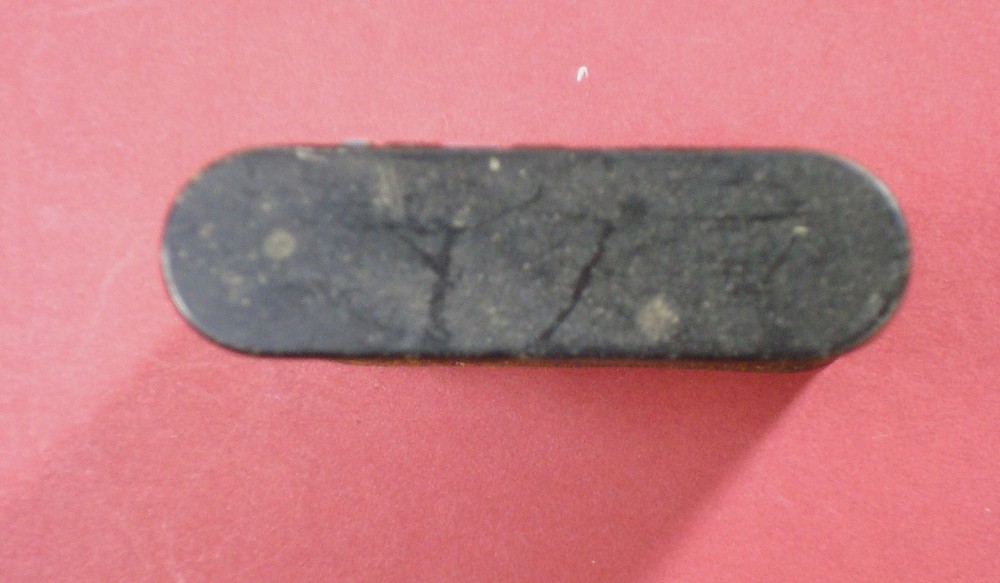 Bugler Blue Tin Hinged Lid Cigarette Case