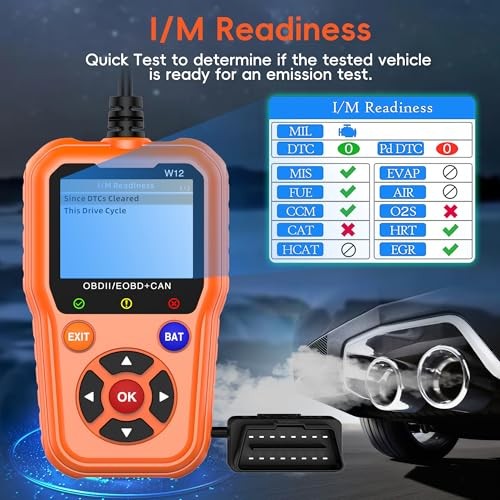 FISONA W12 5600 OBD2 Scanner ABS SRS EPB Code Reader All System Diagnostic Tool