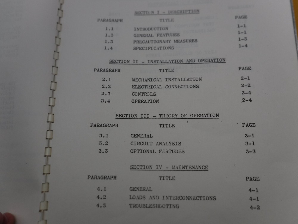 System Donner HH32-1.5 OV Manual