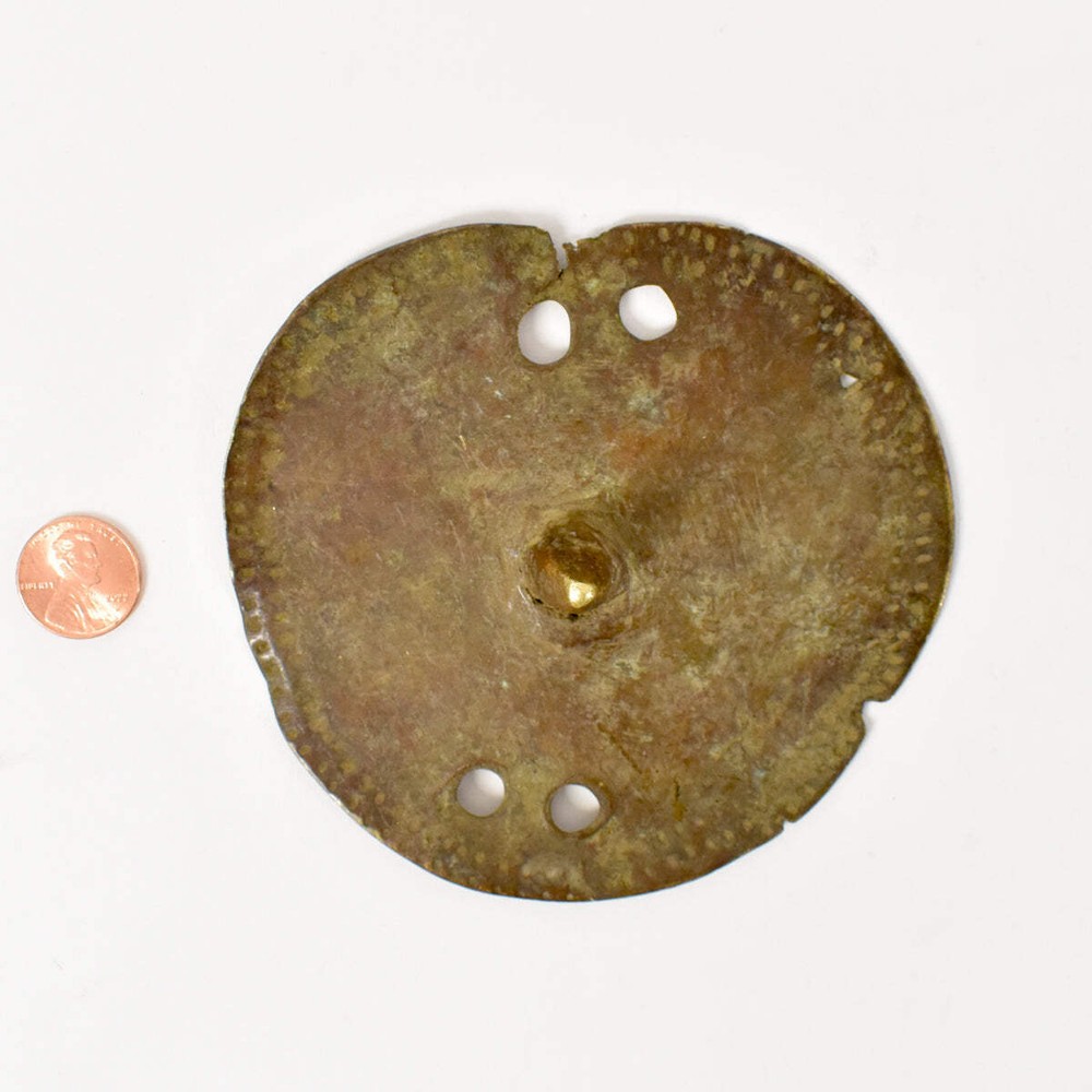 Brass Ethiopian Shield Pendant