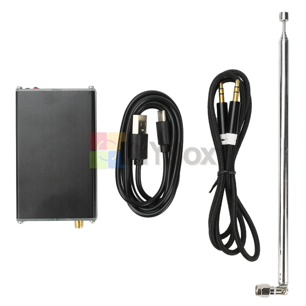 2KM 0.5W FM Transmitter 76M-108Mhz Digital Display Stereo FM Transmitter Type-C