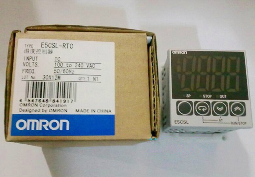 Omron E5CSL-RTC 100-240V Temperature Controller 1PC NEW IN BOX #