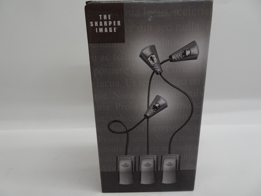 Flex Neck Reading Light By The Sharper Image