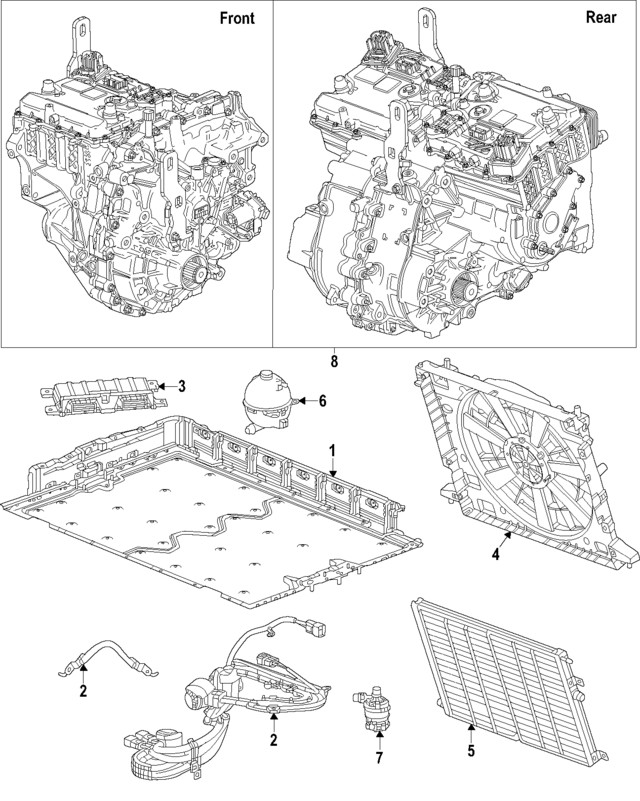 Genuine GM Control Module 24058953