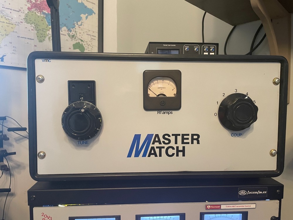 Collins 20V-3 AM Broadcast Transmitter 40-75-160 HRO-60