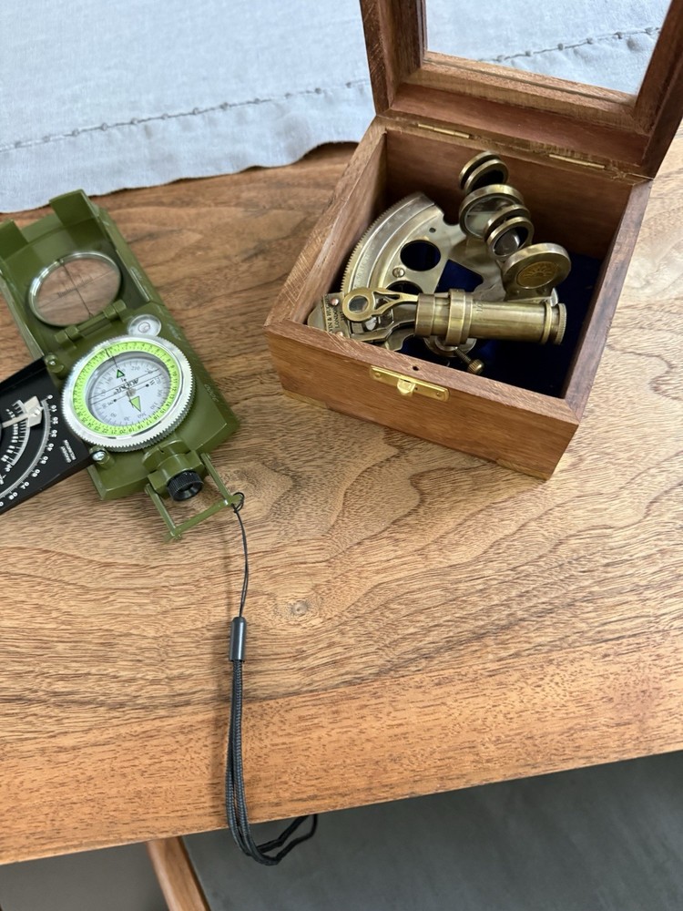 Good Condition Compass And Astrolabe Both Fully Functional
