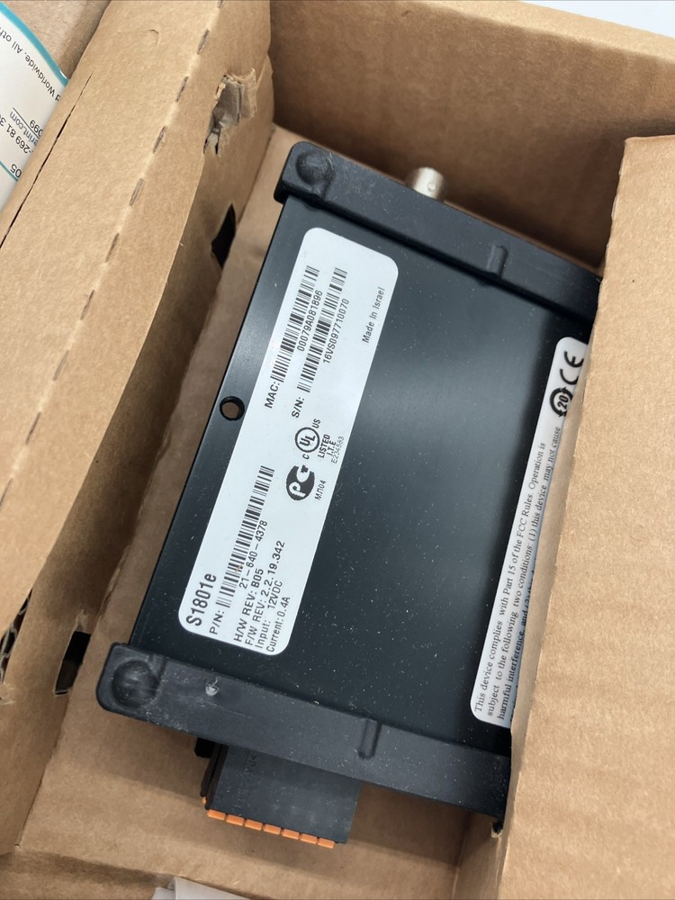 VERINT SYSTEMS NEXTIVA S1801E NETWORK VIDEO ENCODER 12VDC Ships Fast