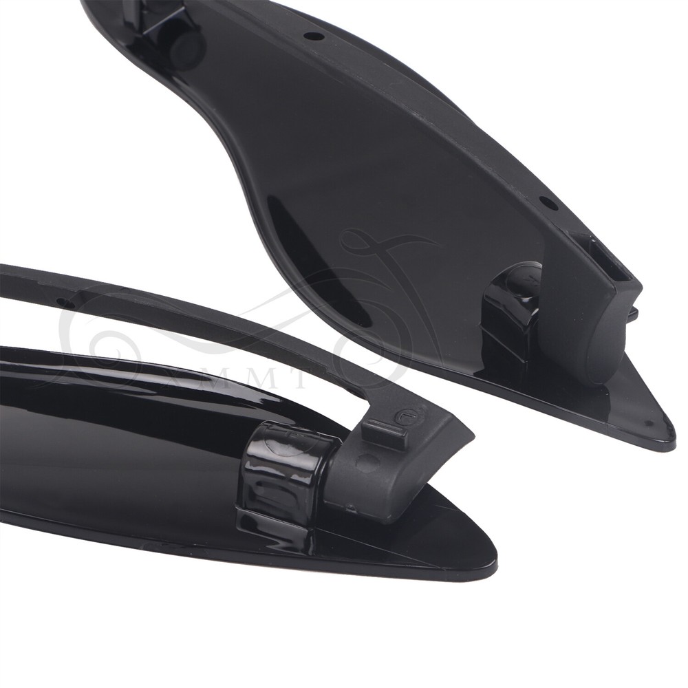 Adjustable Batwing Fairing Air Wind Deflectors For Harley Electra Glide 2014-23