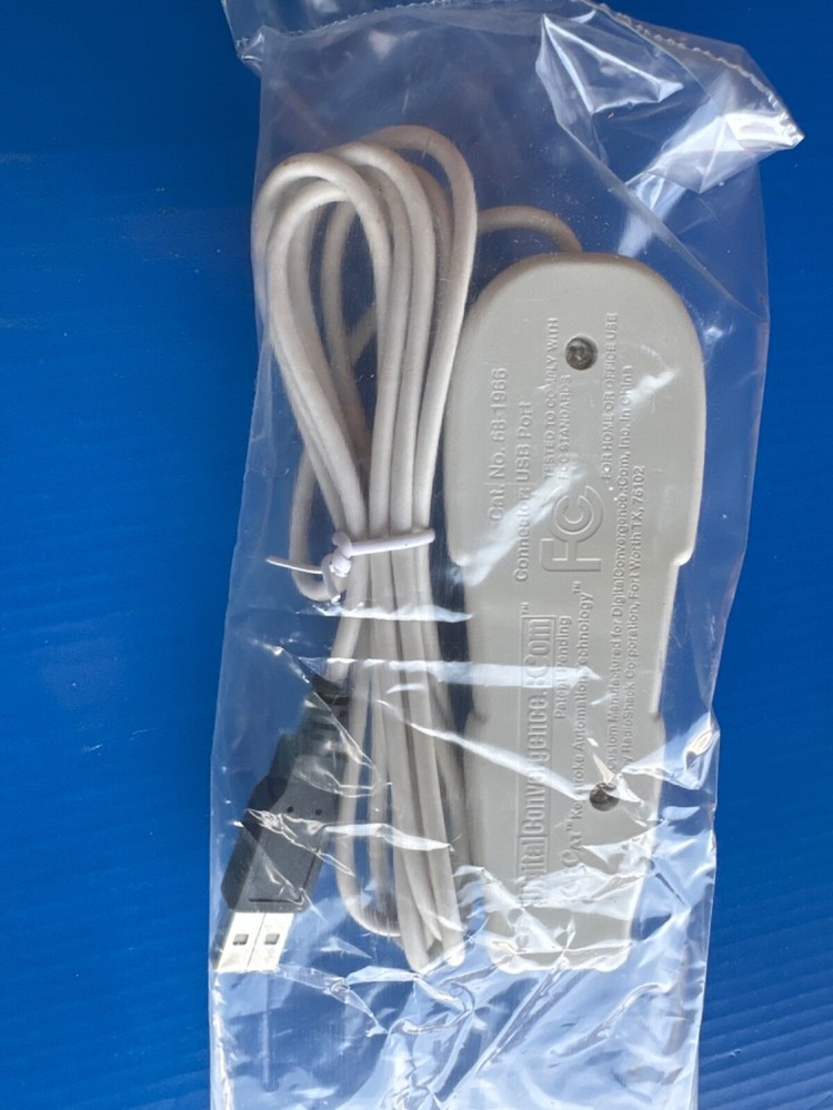 Cue Cat Optical Reader 68-196 Digital Convergence with USB CONNECT