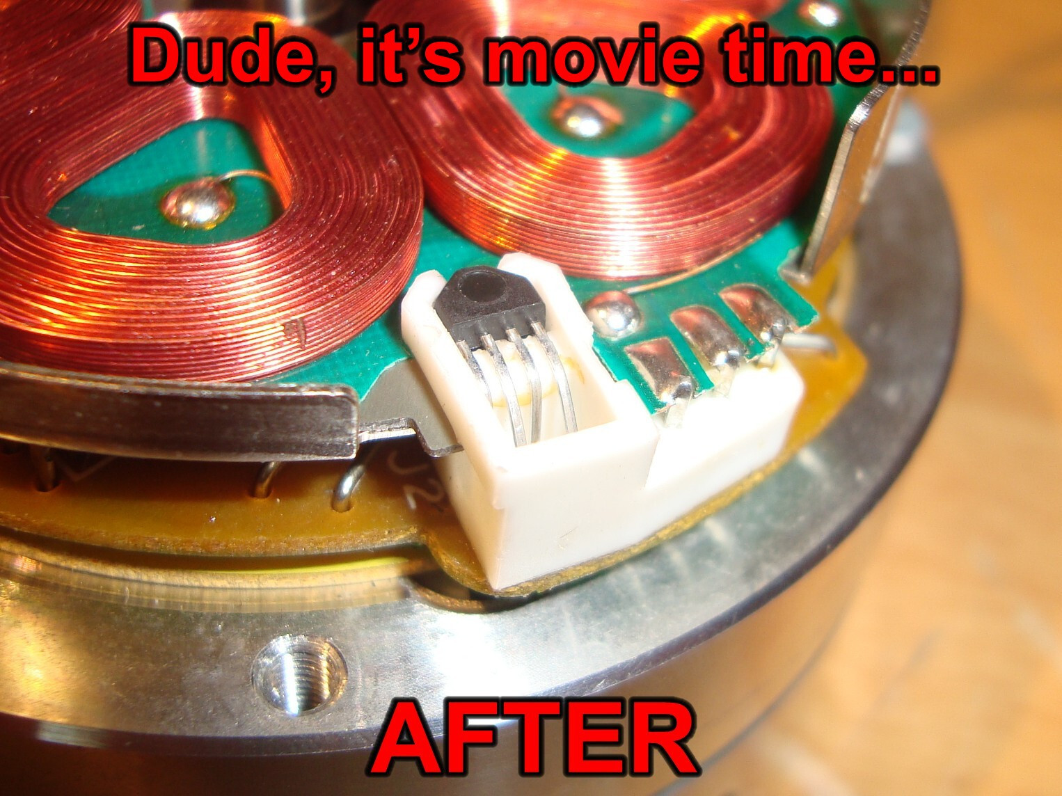 NOS Toshiba THS103A HALL EFFECT SENSOR DEVICE Sony Betamax HEAD DRUM Beta VCR