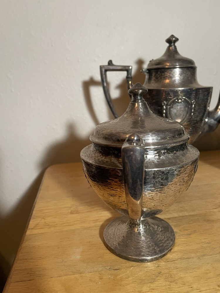Sheffield Silver plate Teapot 4 Pieces