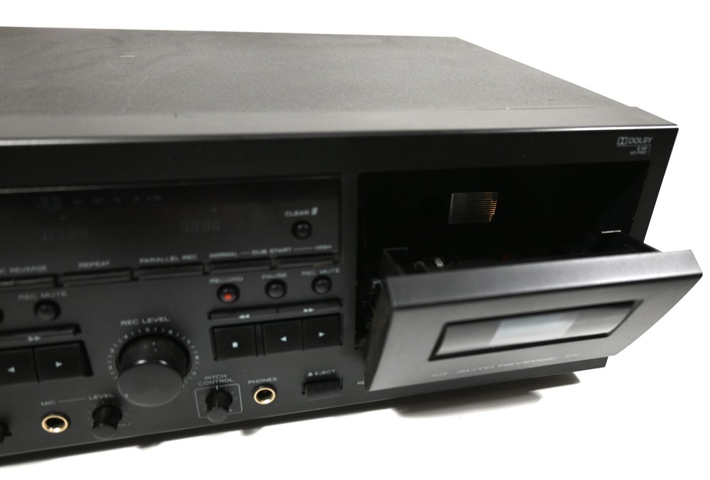 TEAC W-890R Double Auto Reverse Cassette Deck w/ Remote Control