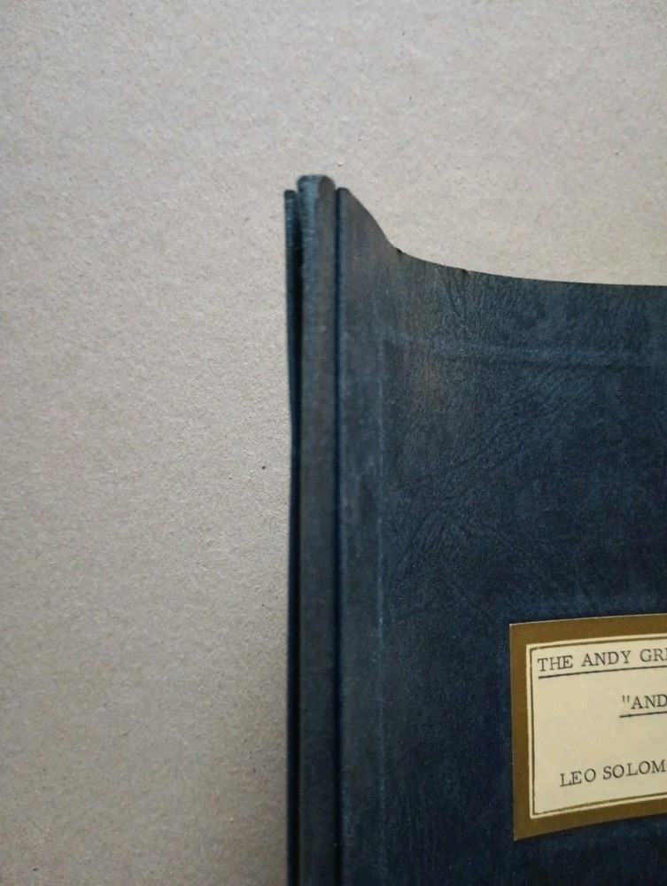 Original ANDY GRIFFITH SHOW TV SCRIPT 'Andy Forecloses' + Handwritten Notes