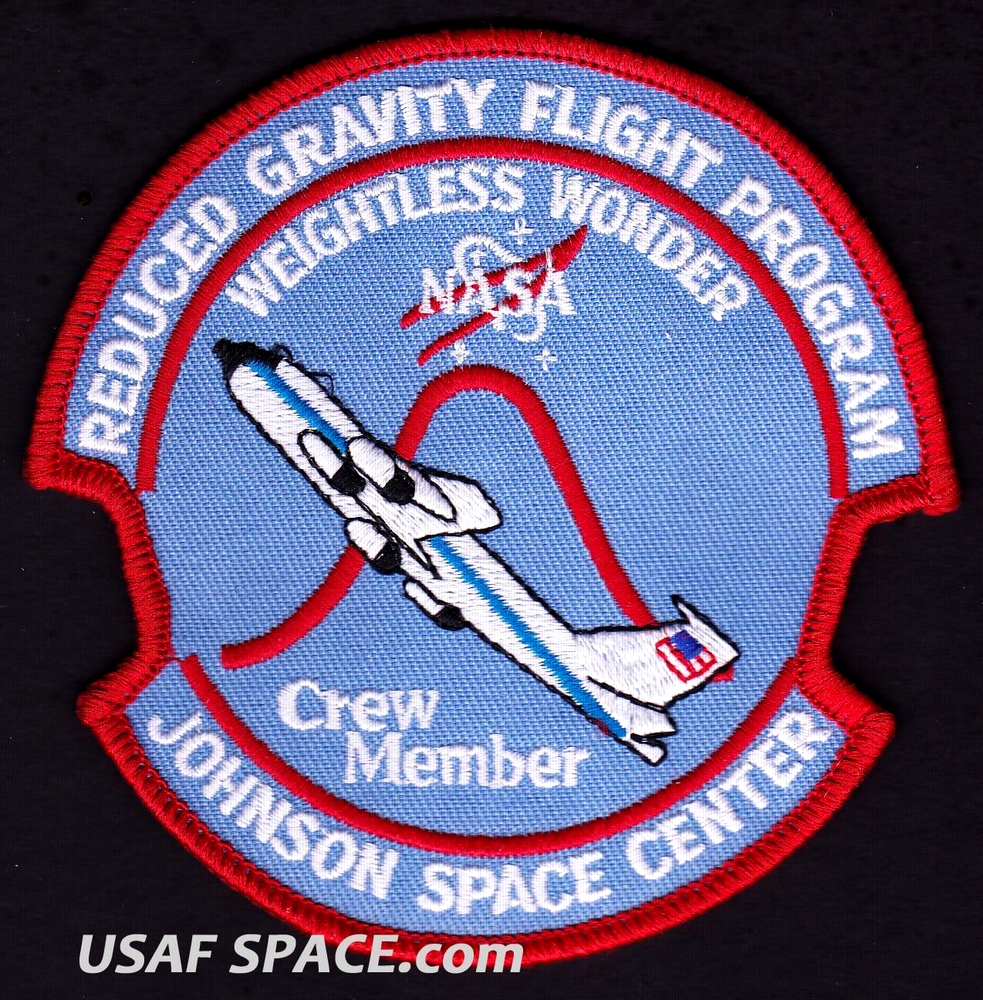 NASA WEIGHTLESS WONDER-REDUCED GRAVITY FLIGHT - ORIGINAL AB Emblem SPACE PATCH