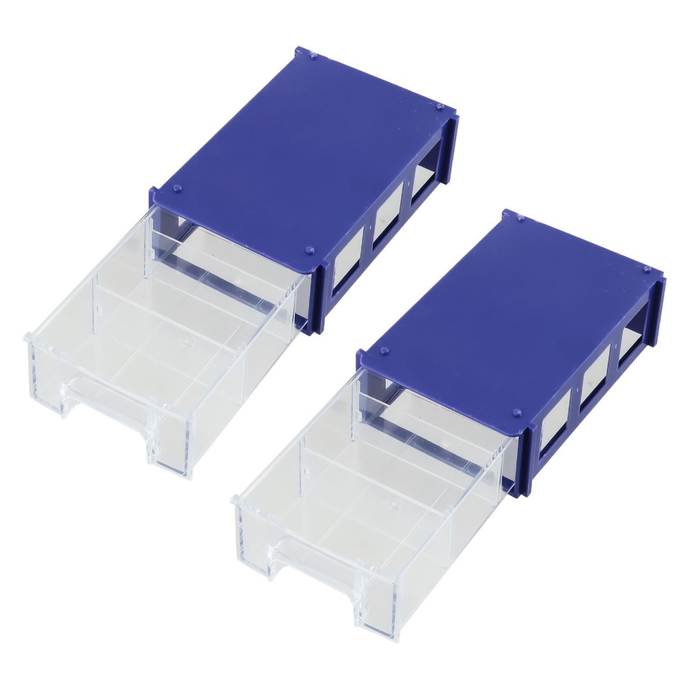 1PC Stackable Plastic Small Hardware Parts Organizer Garage Storage-Box