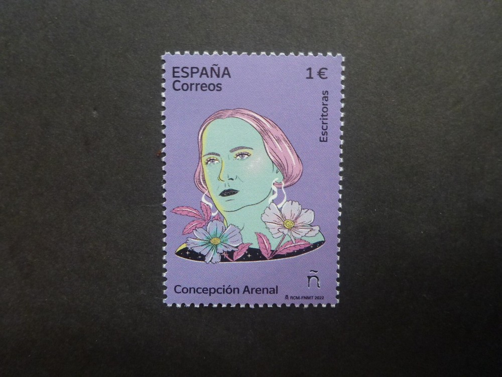 SPAIN 2022 Personalities - Conception Arenal Mint Stamp