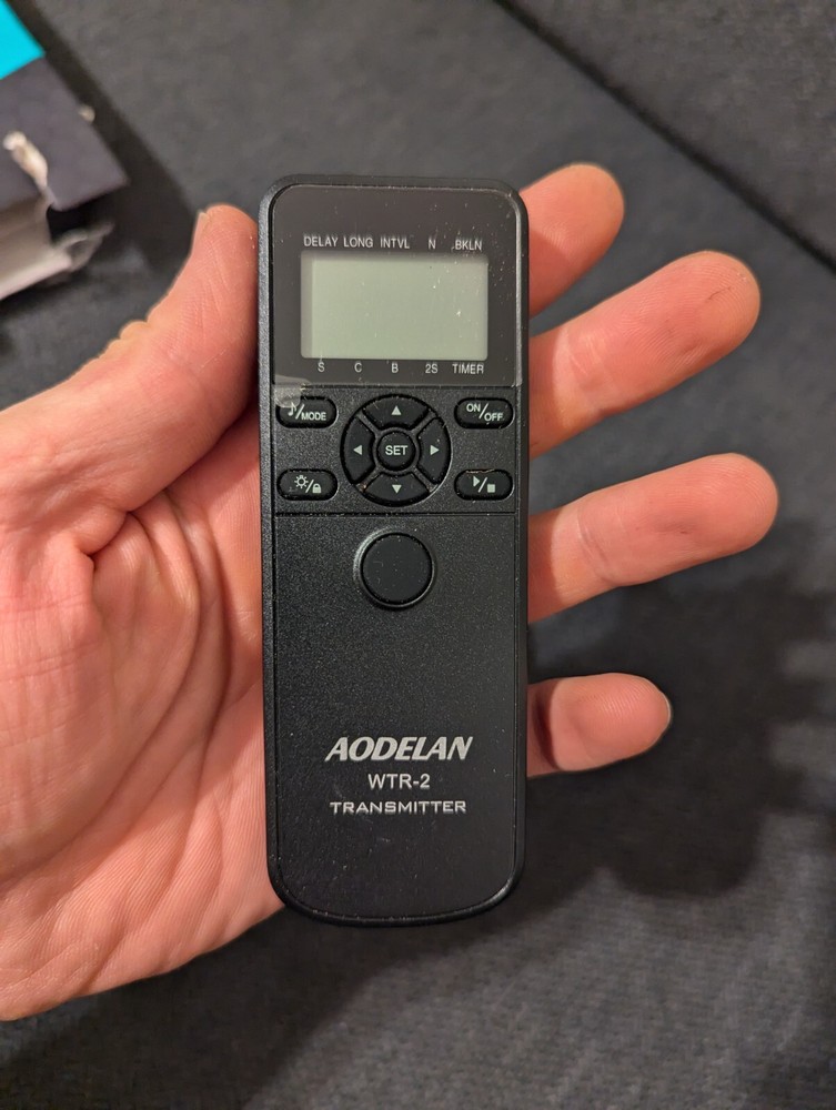 AODELAN Camera Wireless Shutter Release Timer Remote Control for Canon EOS R 90