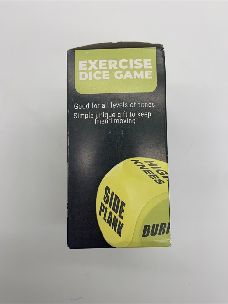 Skywin Workout Dice - Fun Exercise Dice for Solo or Group Classes, 6-Sided Foam