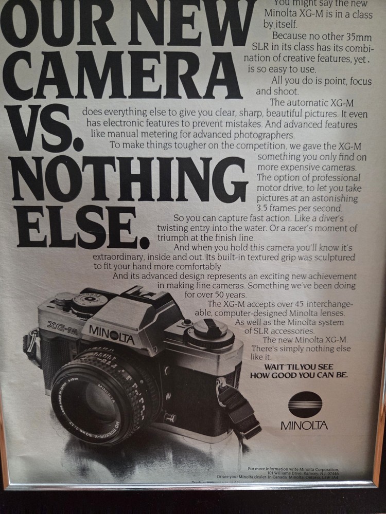 8x10 Framed Vintage Original