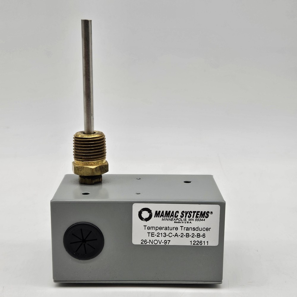 MAMAC SYSTEMS Temperature Transducer TE-213-C-A-2-B-2-B-6 TE213CA2B2B6