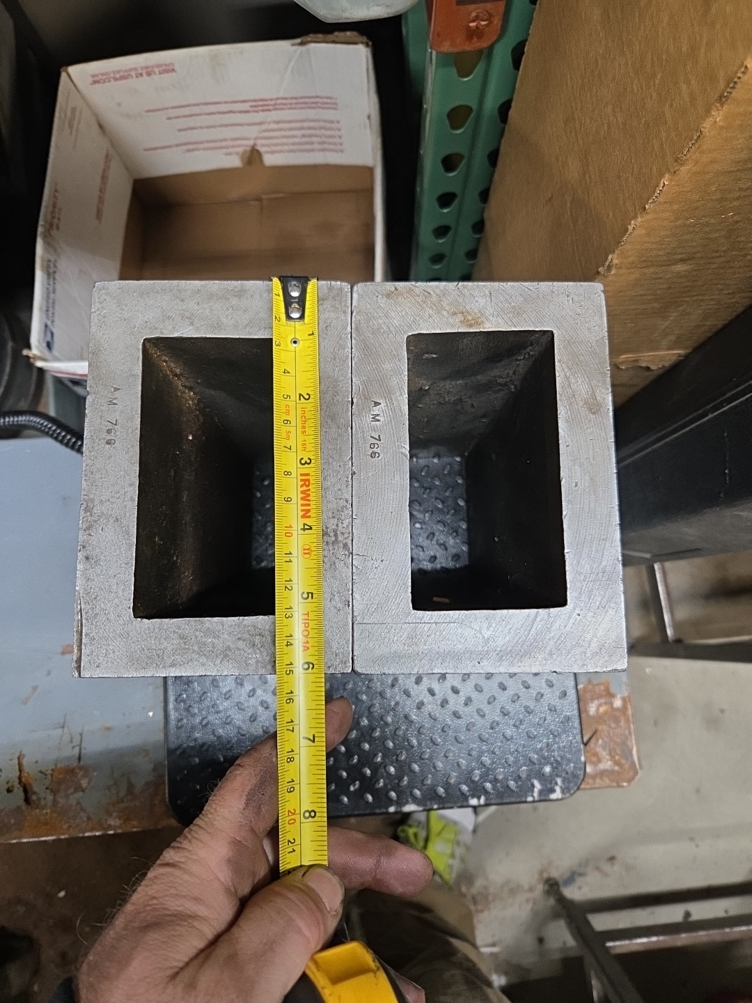 10 X 6 X 4 Box Parallel Set Up Block Milling Machine Boring Mill Machinist Tool