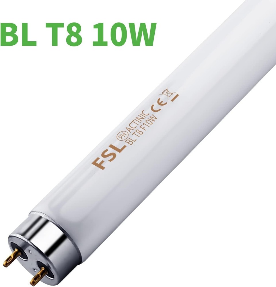 Eco-Friendly 2-Pack 13'' Bug Zapper Bulbs - 10W Replacement for Effective Lure