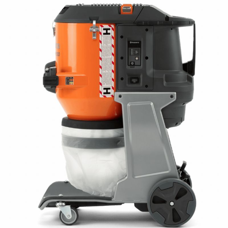 Husqvarna DE 120 HEPA Heavy Duty Dust Vacuum for Concrete Floor Grinders