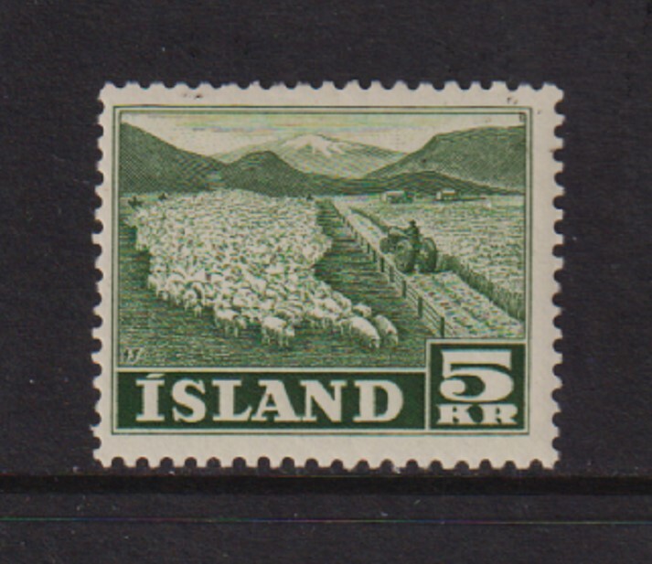 Iceland - #268 mint, cat. $ 45.00
