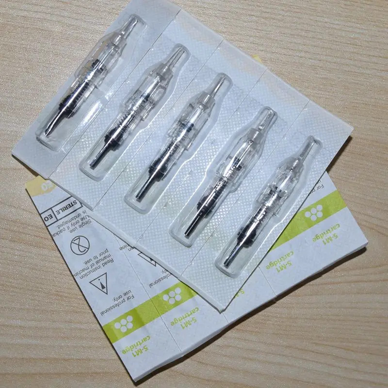 Disposable Microblading Eyebrow Tattoo Needles Sterilized Permanent Cartridges