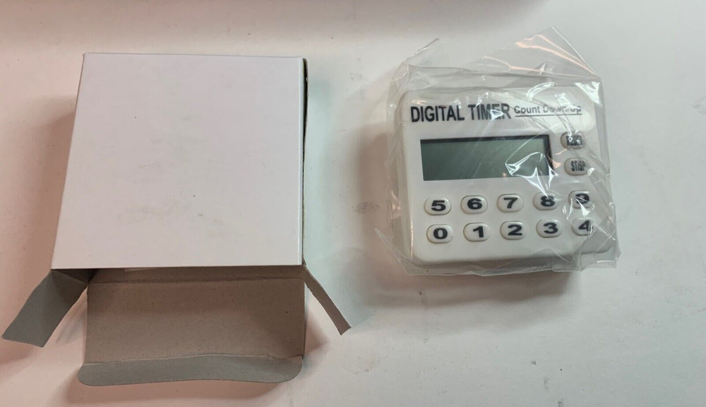 (12) Digital Timer Count Down / Count Up Timer Alarm Total of Twelve
