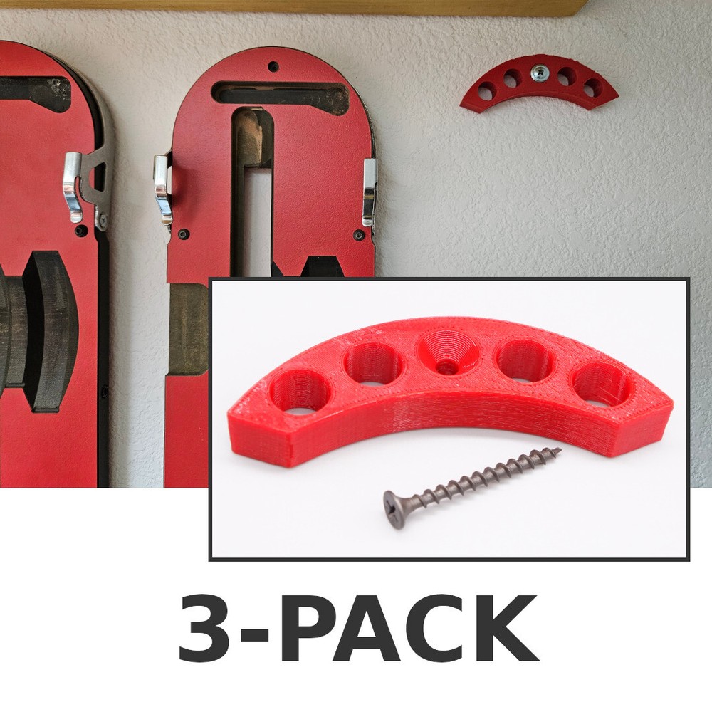 Zero Clearance Insert Wall Hanger for SawStop Throat Plate Inserts *3 Pack*