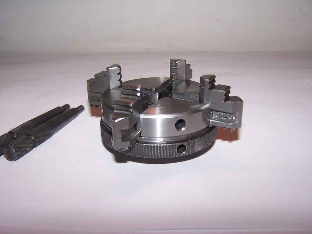 UNIMAT, 4 Jaws Scroll, Reversible, 12Mx1 threads, Ref Chuck 1001, Non-Unimat,#53