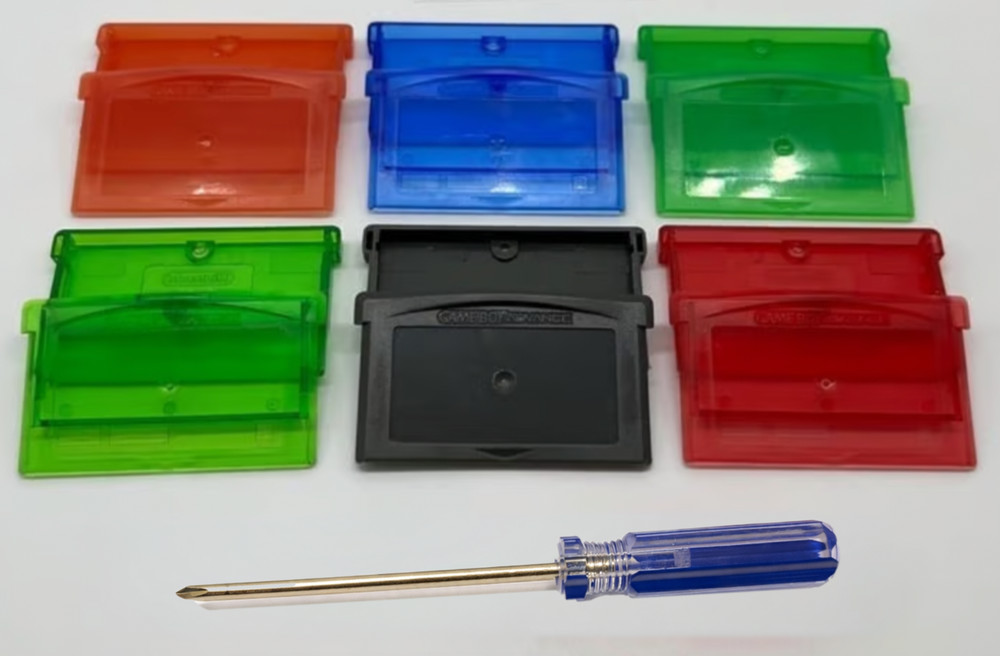 New Empty GBA Game Cartridge Set