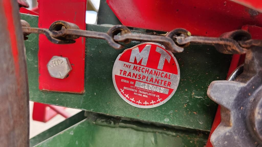 Mechanical Transplanter - One Row Farm/Garden Plant Transplanter, Two Seat