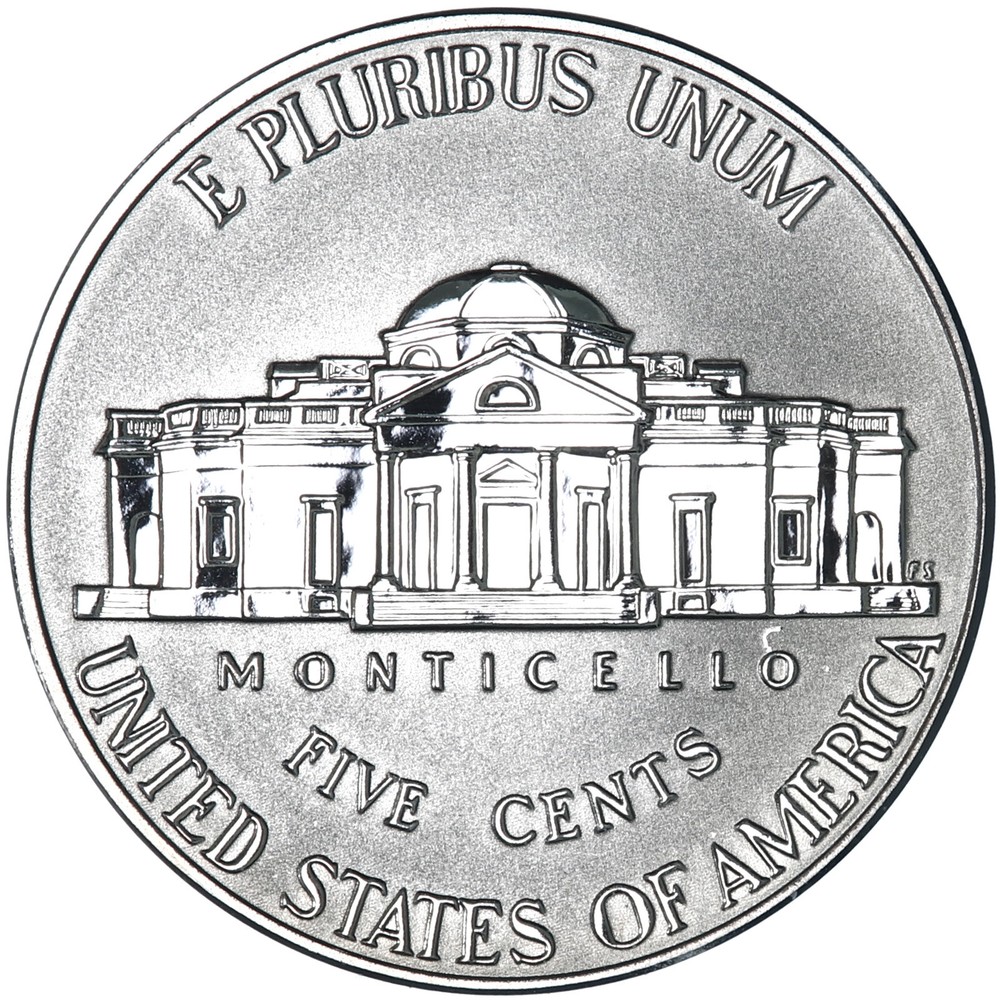 2018 S Jefferson Nickel Gem DCam Reverse Proof