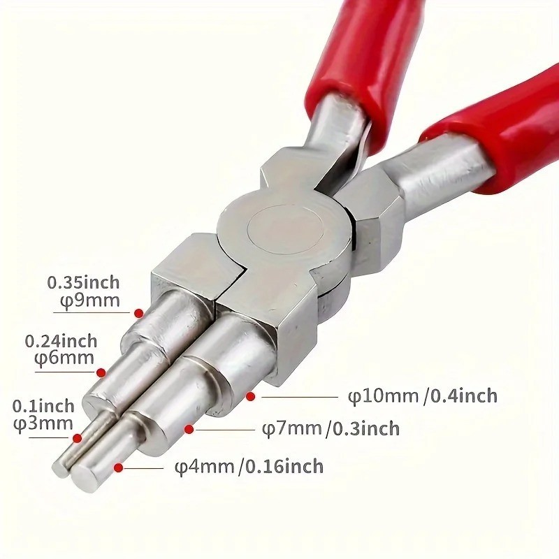 Wire Wrapping Pliers - Jewelry Making Tool for Wire Bending & Loop Forming