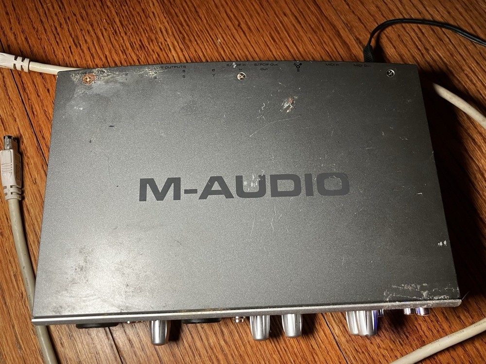 M Audio FireWire 410 interface with power supply