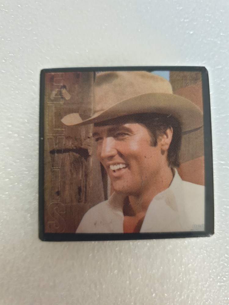 Pin. Badge. Elvis Presley.