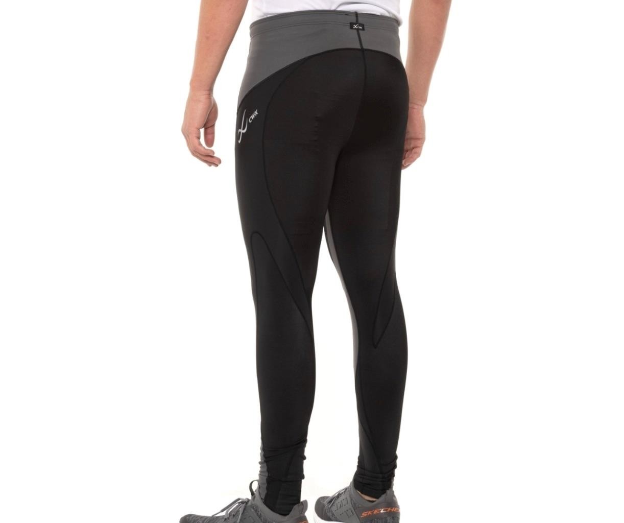 NEW CW-X Stabilyx Compression Tights Men's Large MSRP $110 Grey