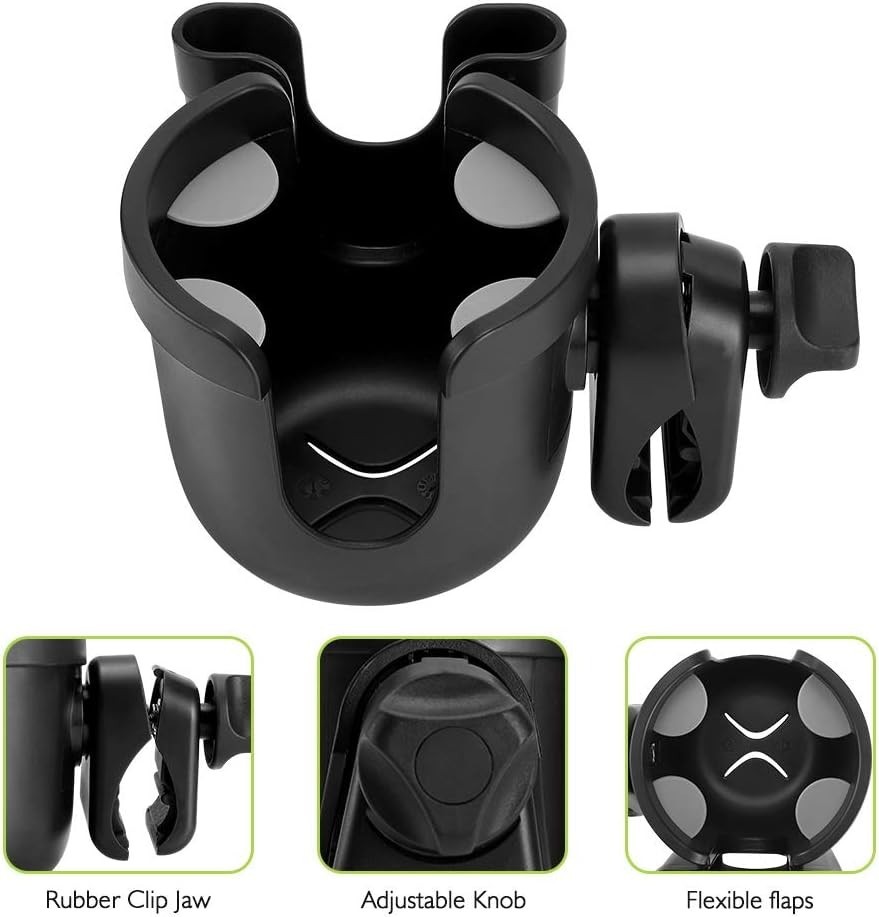 Universal Mobilty Device Cup Holder & Phone Holder - Perfect for Active Users