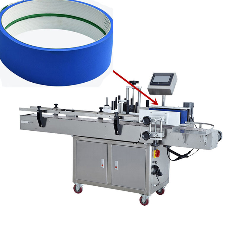 1 Piece Blue Sponge Belt for Automatic Round Bottle Labeling Machine