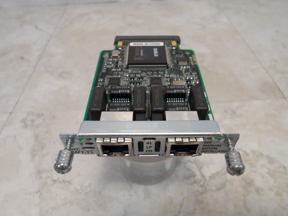 Cisco VWIC2MFT-T1 Interface Card Module 800-04477-03 F0